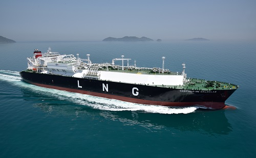 178,000m3型LNG船「CASTILLO DE CALDELAS」