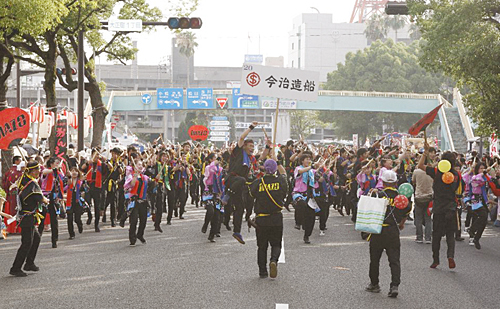 昨年のおんまく祭の様子