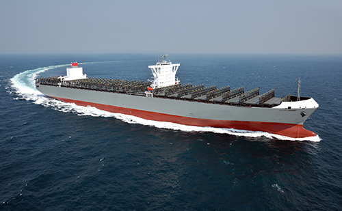 シップ・オブ・ザ・イヤー2015大型貨物船部門賞を受賞した「M.S. MILLAU BRIDGE」